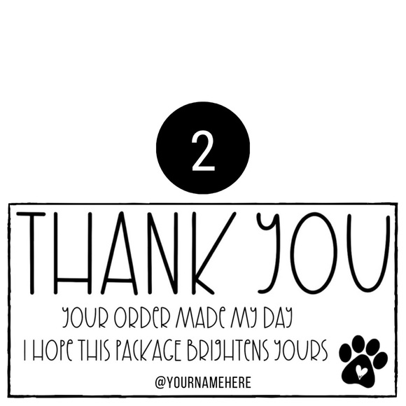 Personalized Small Business Stickers - Picture 3 of 4